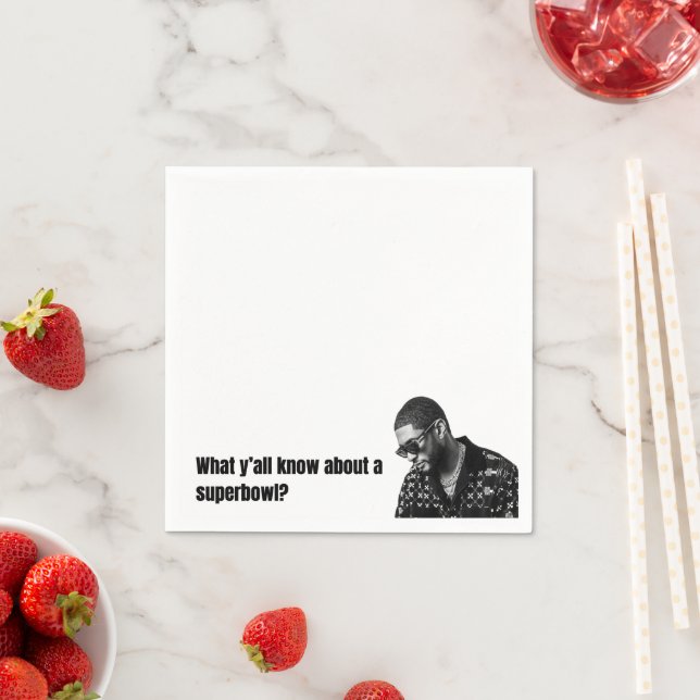 Superbowl Napkins Pappersservett (Insitu)