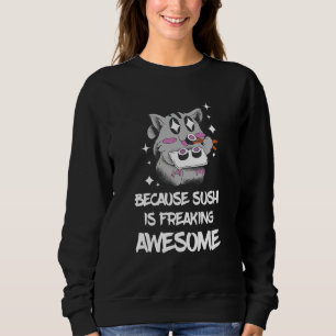 Superbra Sushi  Lemur Asiatisk Mat Japansk  T Shirt