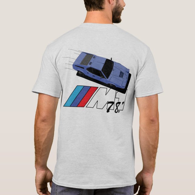 Supercar 1978 M1 T-shirt (Baksida)