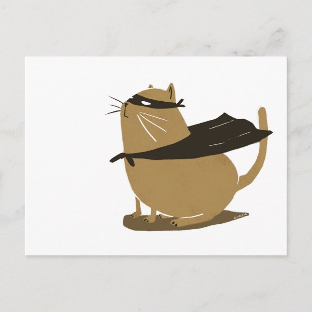 Supercat Vykort (Framsida)