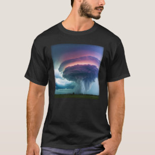 Supercell Thunderstorm Rainstorm Tornado Weather P T Shirt