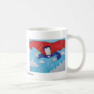 Superconductortecknad Kaffemugg