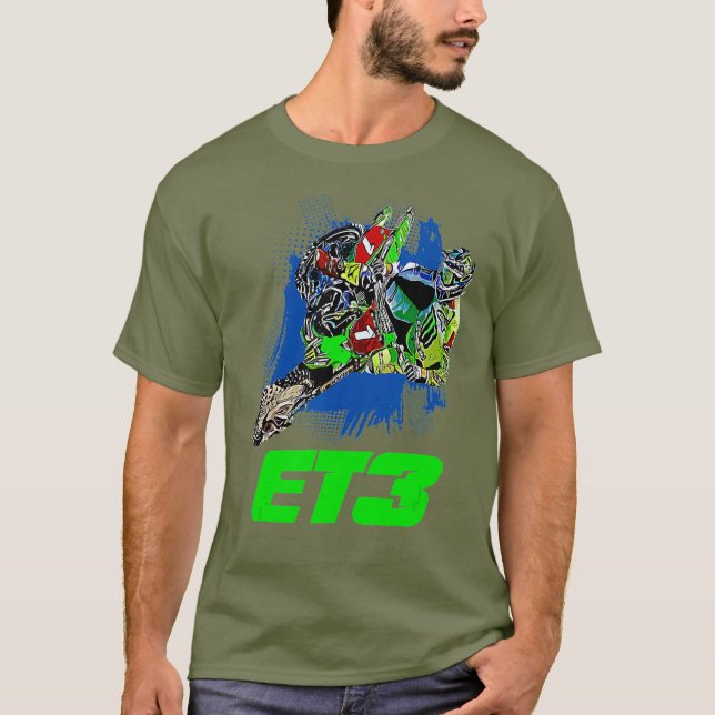 Supercross 2021 Motocross 2021 T Shirt (Framsida)