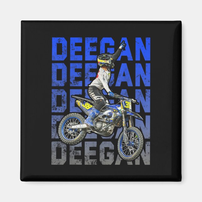 Supercross Motocross Haiden-deegs-risk Halloween Magnet (Framsidan)