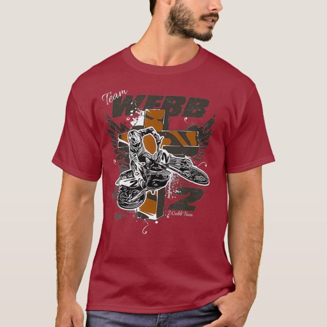 Supercross och Motocross Christian Kor T Shirt (Framsida)
