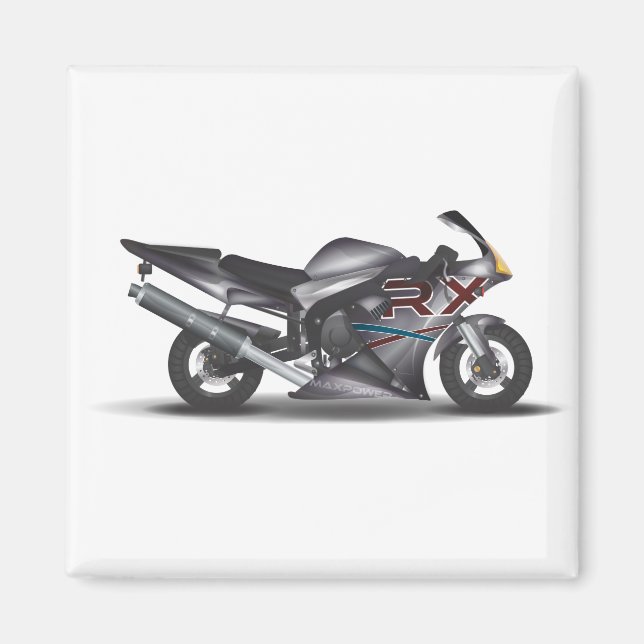 Supercykel Magnet (Framsidan)
