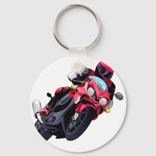 Supercykel Nyckelring