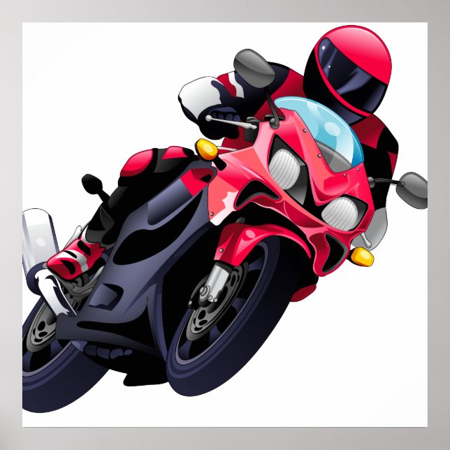 Supercykel Poster (Framsidan)