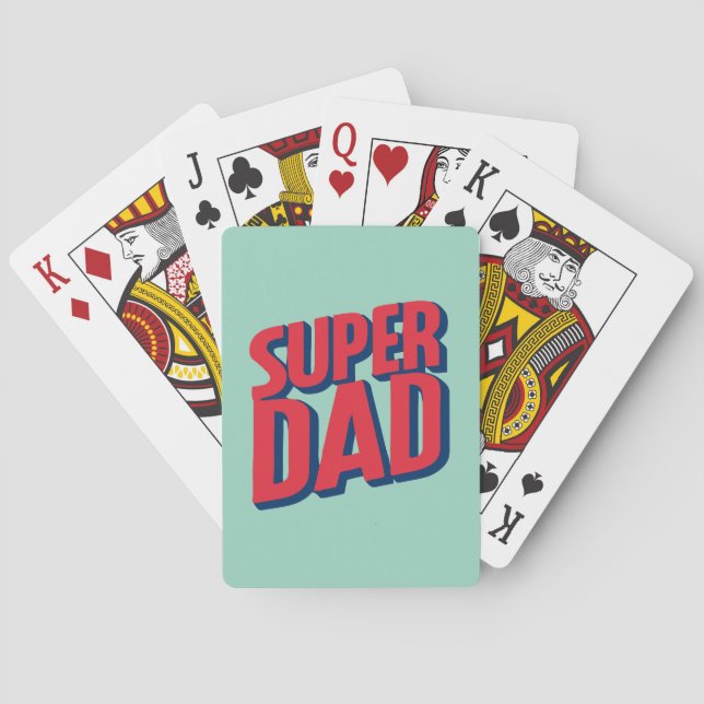 Superdad Casinokort (Baksidan)