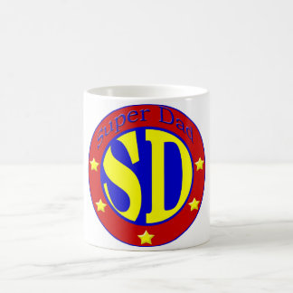 superdad-emblem kaffemugg