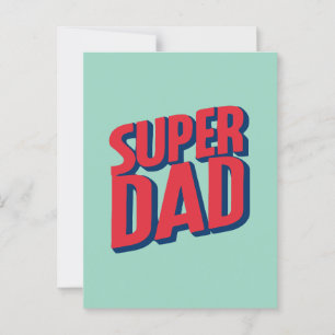 Superdad Vykort