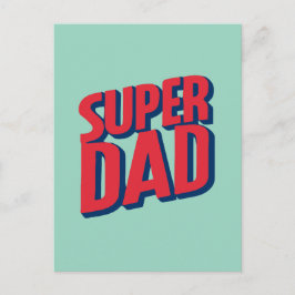 Superdad Vykort