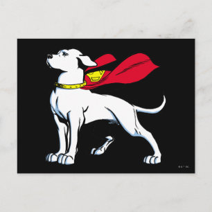 Superdog Krypto Vykort