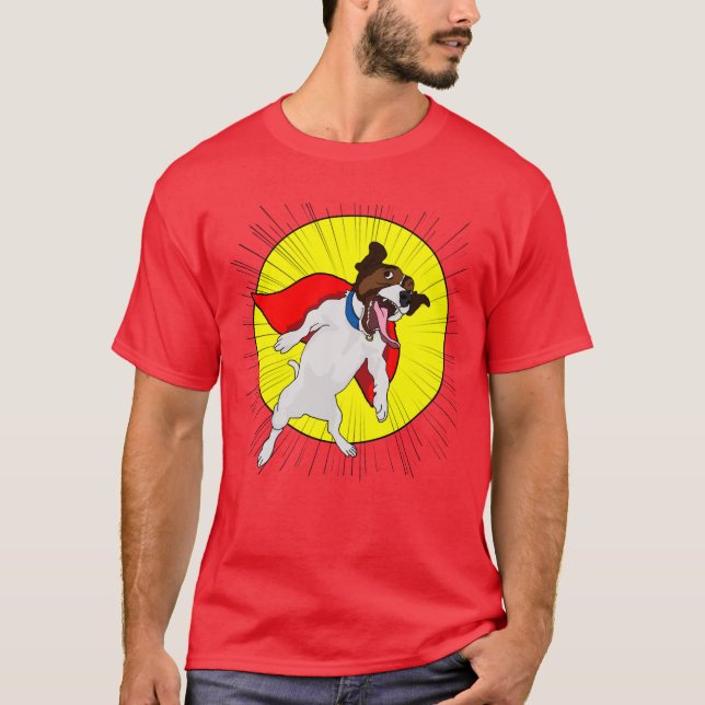 SuperDog skjorta T Shirt (Framsida)