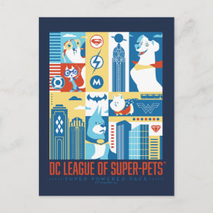 Superdriven Pack Art Deco Metropolis Vykort