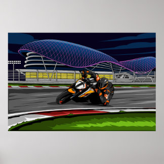 SuperDuke på tävling-spåret Poster