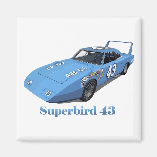 Superfågel 43 magnet (Framsidan)