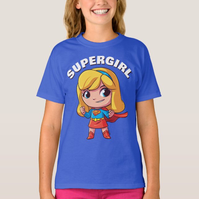 Superflicka "Framtiden är kvinnlig" T Shirt (Framsida)
