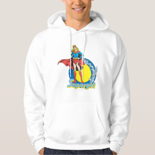 Superflicka med Logotyp Munkjacka
