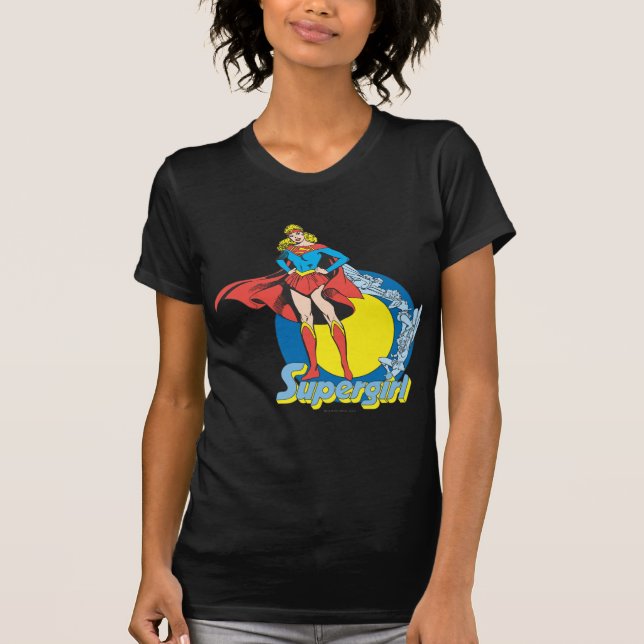 Superflicka med Logotyp T-shirt (Framsida)