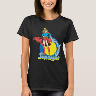 Superflicka med Logotyp Tee Shirt