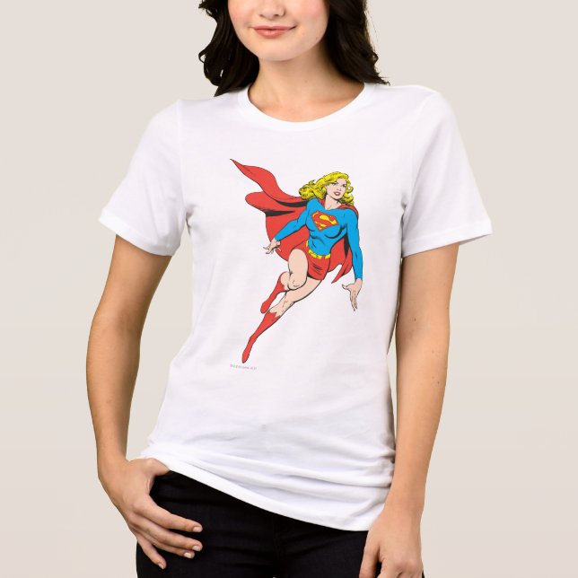 Superflicka på flykt t shirt (Framsida)