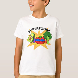 Superfood funny Vegetable Pun T Shirt