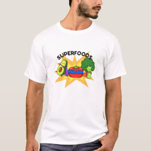 Superfood funny Vegetable Pun T Shirt