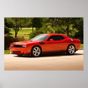 Superfull Dodge Challenger Poster