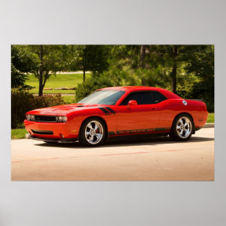 Superfull Dodge Challenger Poster