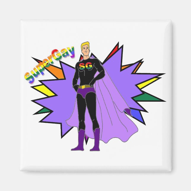 SuperGay! Magnet (Framsidan)
