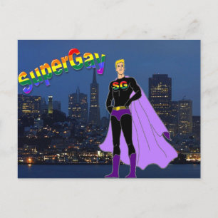 SuperGay San Francisco Vykort