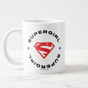 Supergirl Age of Heroes Circle S-Shield Jumbo Mugg