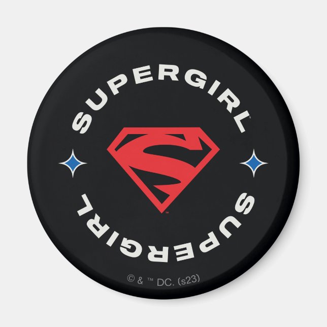 Supergirl Age of Heroes Circle S-Shield Magnet (Framsidan)