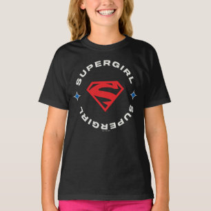 Supergirl Age of Heroes Circle S-Shield T Shirt