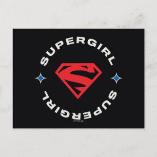 Supergirl Age of Heroes Circle S-Shield Vykort