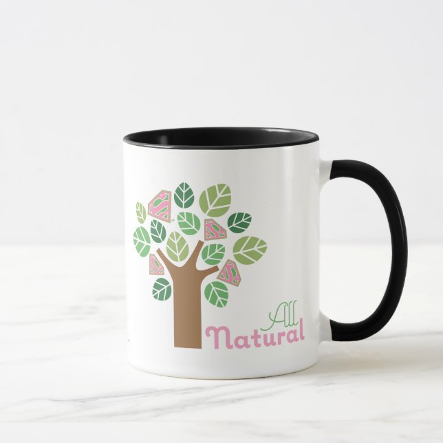 Supergirl All Natural Träd Mugg (Höger)