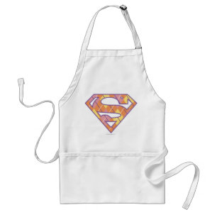 Supergirl Argyle Logotyp Förkläde