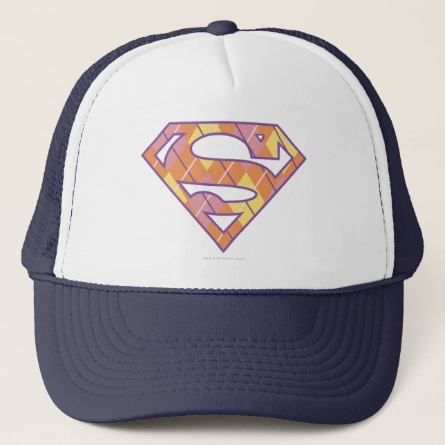 Supergirl Argyle Logotyp Keps (Framsida)