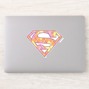 Supergirl Argyle Logotyp Klistermärken