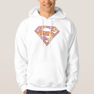 Supergirl Argyle Logotyp Sweatshirt Med Luva