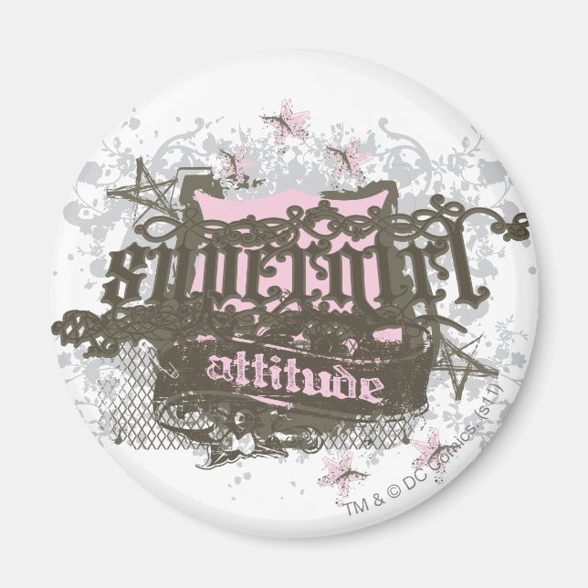 Supergirl Attitude Magnet (Framsidan)