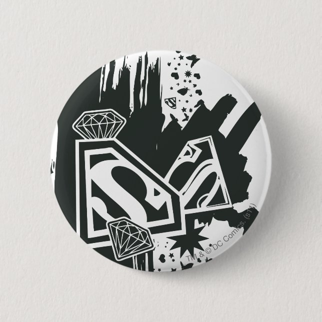 Supergirl Behålla it Fresh 2 Knapp (Framsida)