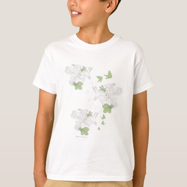 Supergirl Birds and Feathers Tee (Framsida)