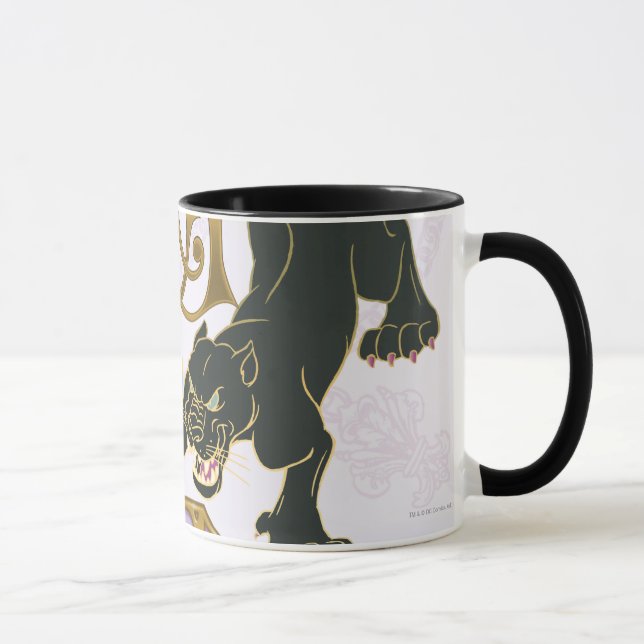 Supergirl Black Panther Mugg (Höger)