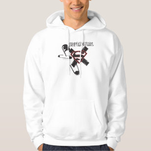 Supergirl Black Safety Stift Hoodie