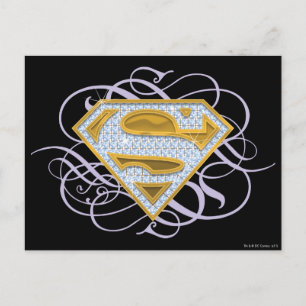 Supergirl Blue Jewels 2 Vykort