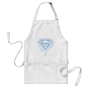 Supergirl Blue Logotyp Förkläde