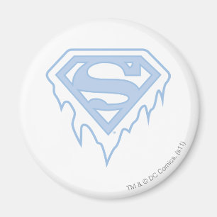 Supergirl Blue Logotyp Magnet