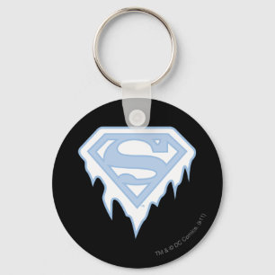Supergirl Blue Logotyp Nyckelring